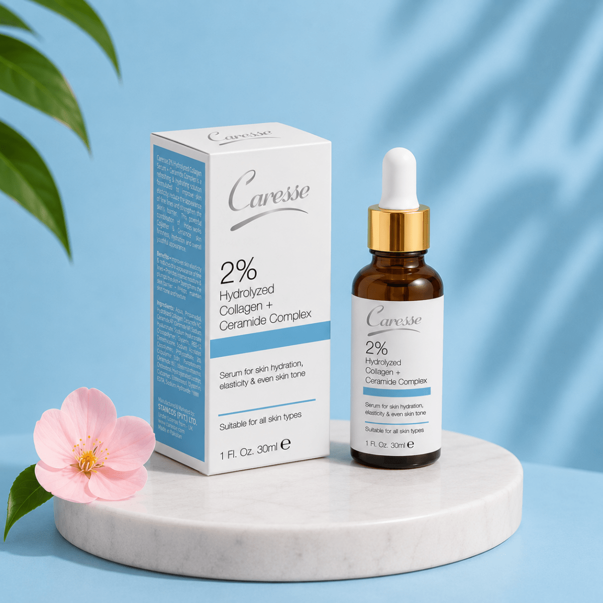 Best Caresse Serum Hydrolyzed Collagen 2% - 30 Ml Online In Pakistan - Caresse