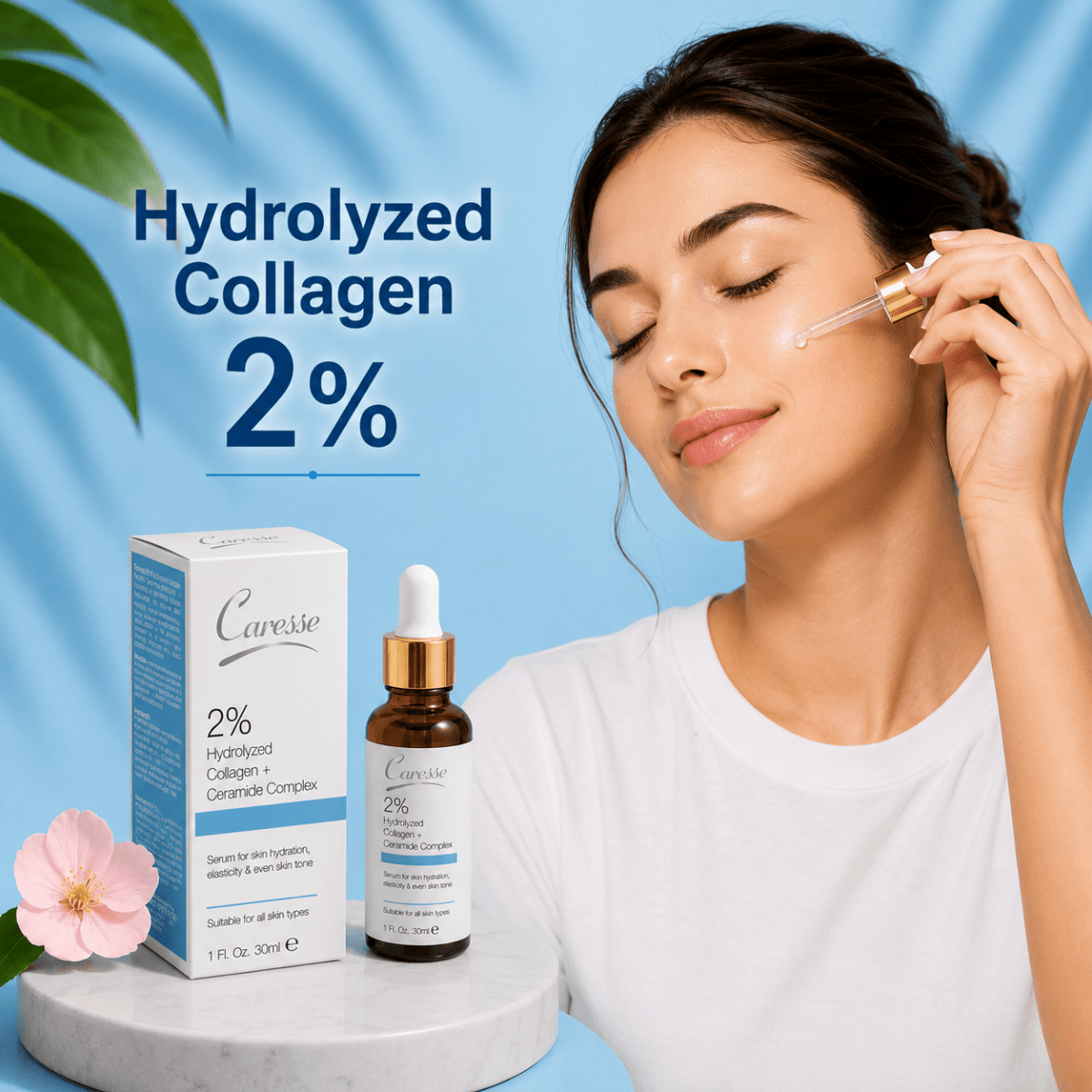 Best Caresse Serum Hydrolyzed Collagen 2% - 30 Ml Online In Pakistan - Caresse