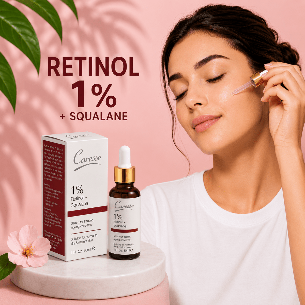 Best Caresse Serum Retinol 1% - 30 Ml Online In Pakistan - Caresse