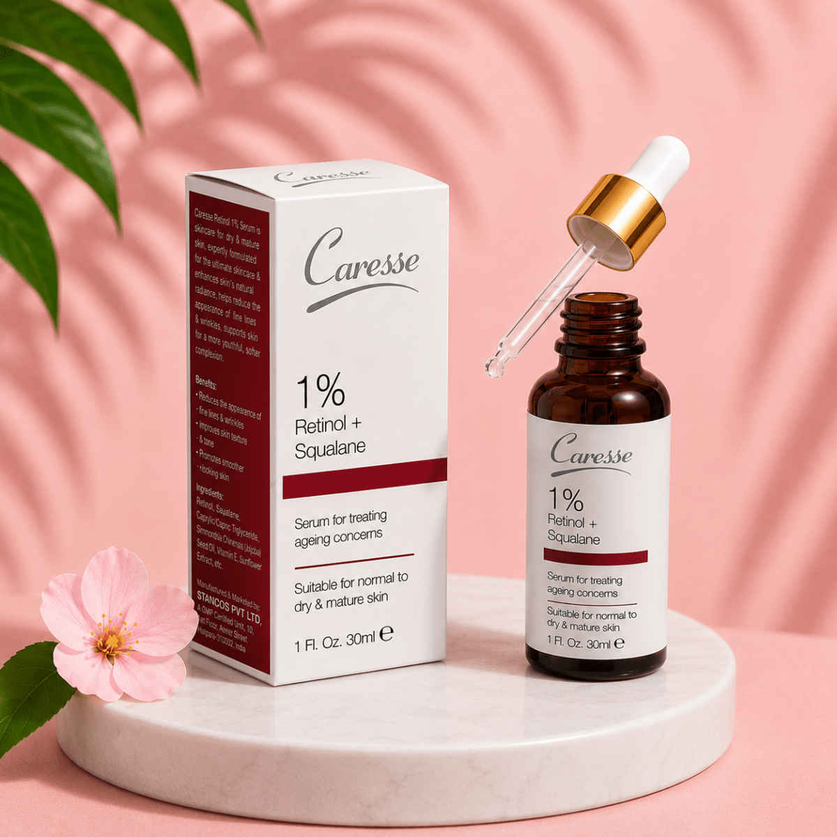 Best Caresse Serum Retinol 1% - 30 Ml Online In Pakistan - Caresse