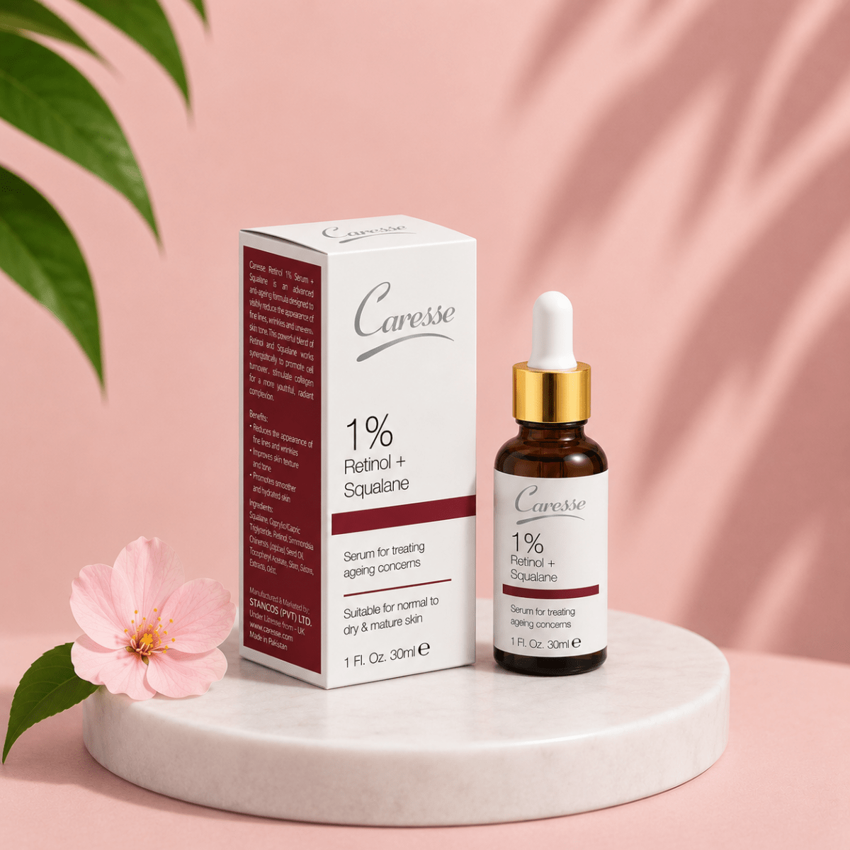 Best Caresse Serum Retinol 1% - 30 Ml Online In Pakistan - Caresse