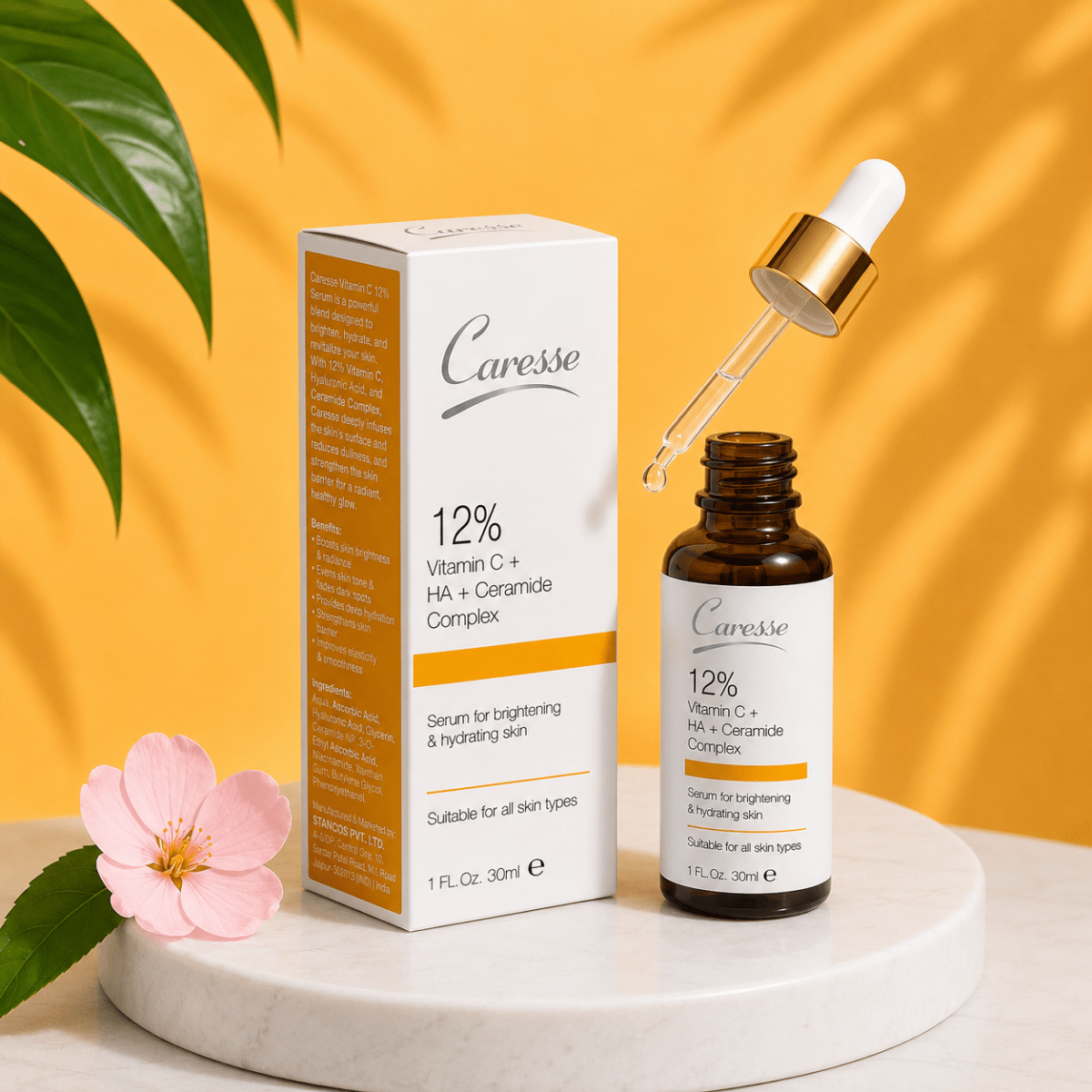 Best Caresse Serum Vitamin C 12% - 30 Ml Online In Pakistan - Caresse