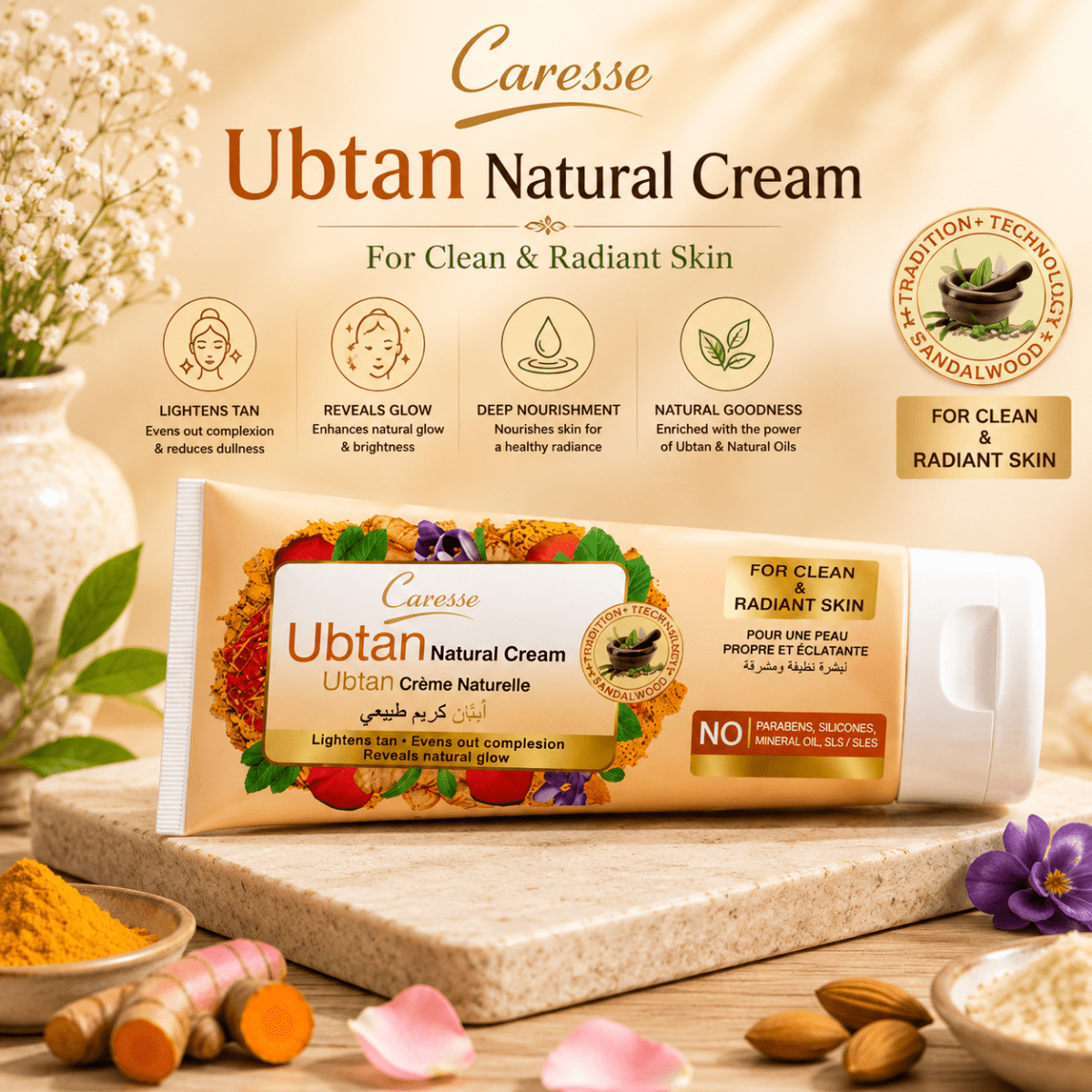 Best CARESSE UBTAN CREAM Online In Pakistan - Caresse