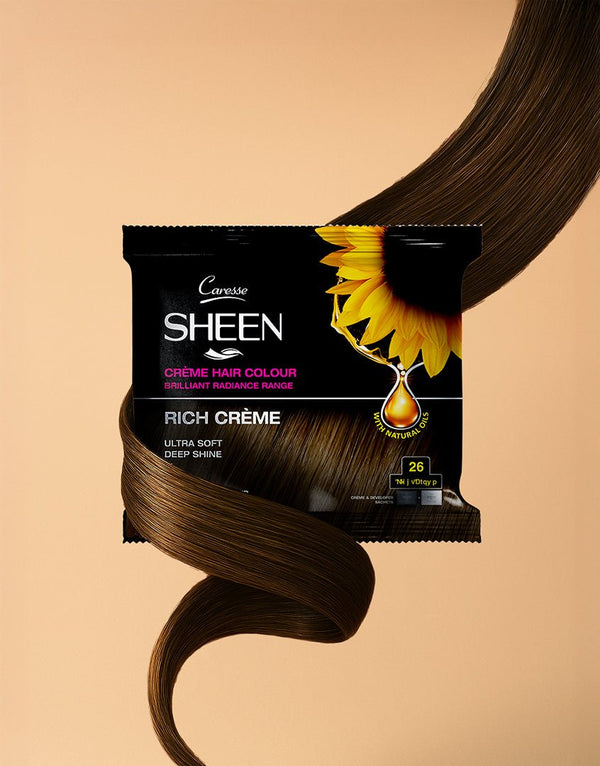 Best Crème Hair Colour Sachet – Light Brown 04 Online In Pakistan - Sheen