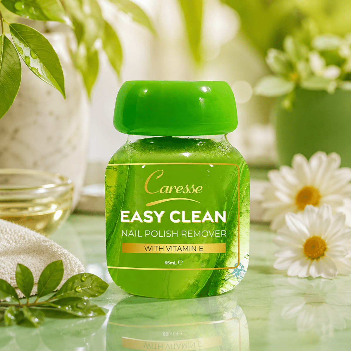 Best Easy Clean Nail Polish Remover Aloe Vera Online In Pakistan - Caresse