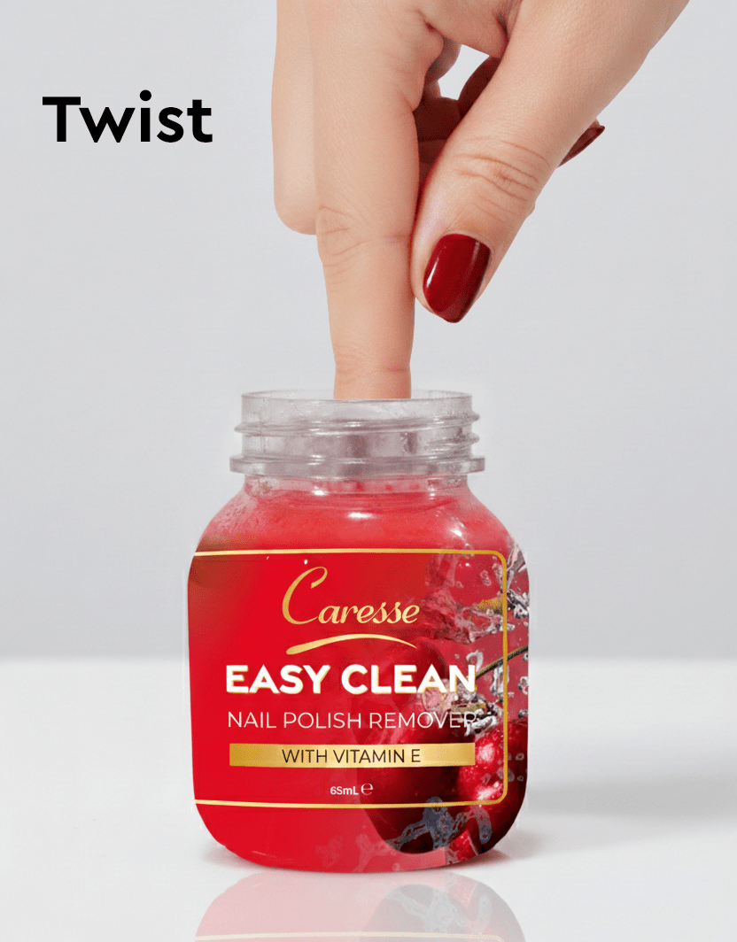 Best Easy Clean Nail Polish Remover Cherries Online In Pakistan - Caresse