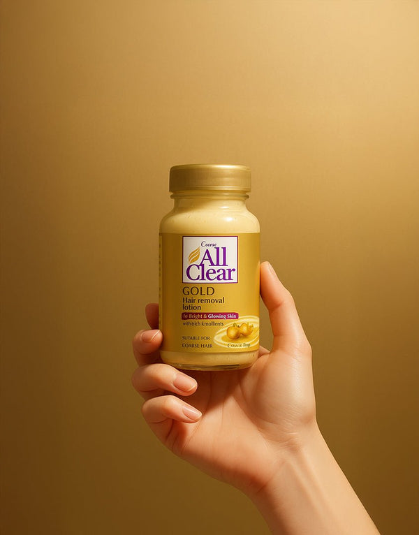 Best Gold Hair Removal Lotion Online In Pakistan - All Clear