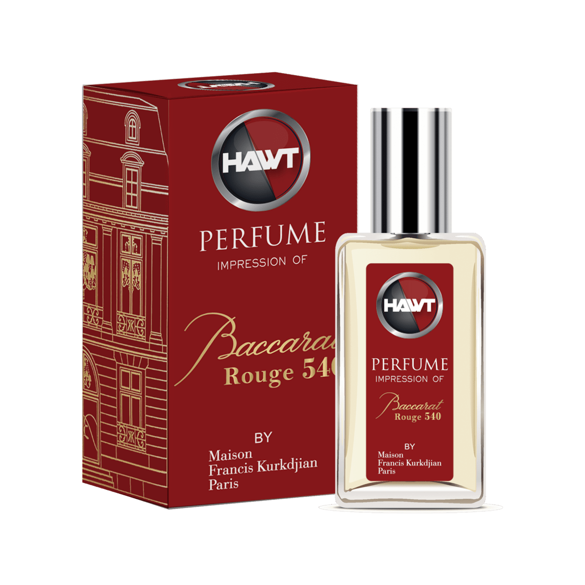 Best Hawt Perfume Baccarat Rouge 540 – 15 ml Online In Pakistan - Win Bachat