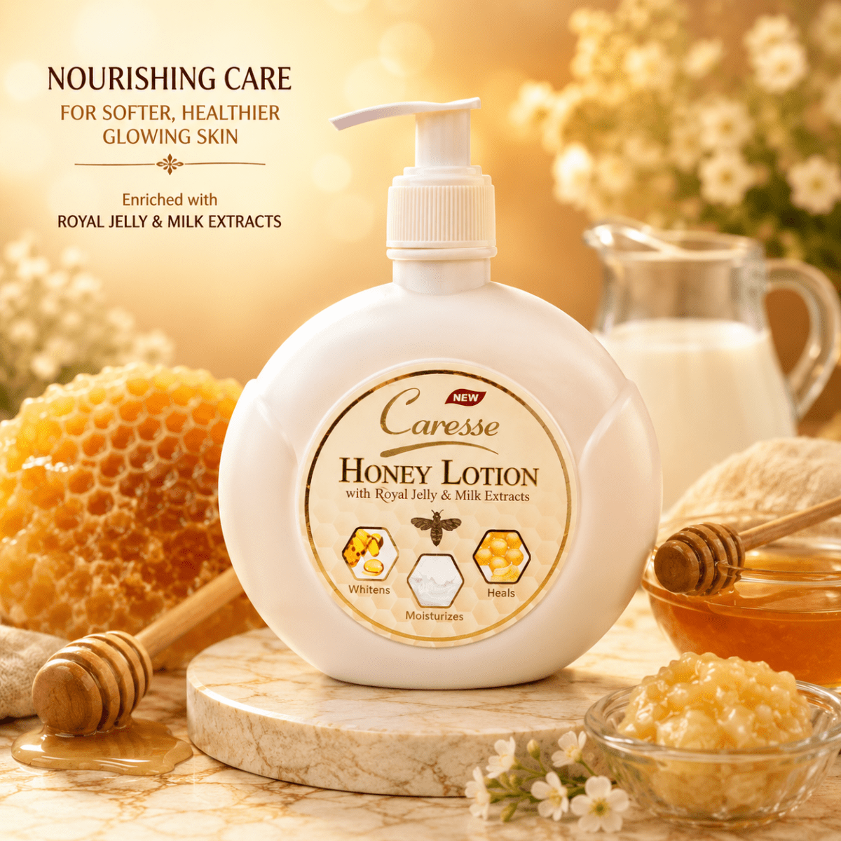 Best Honey Lotion Online In Pakistan - Caresse