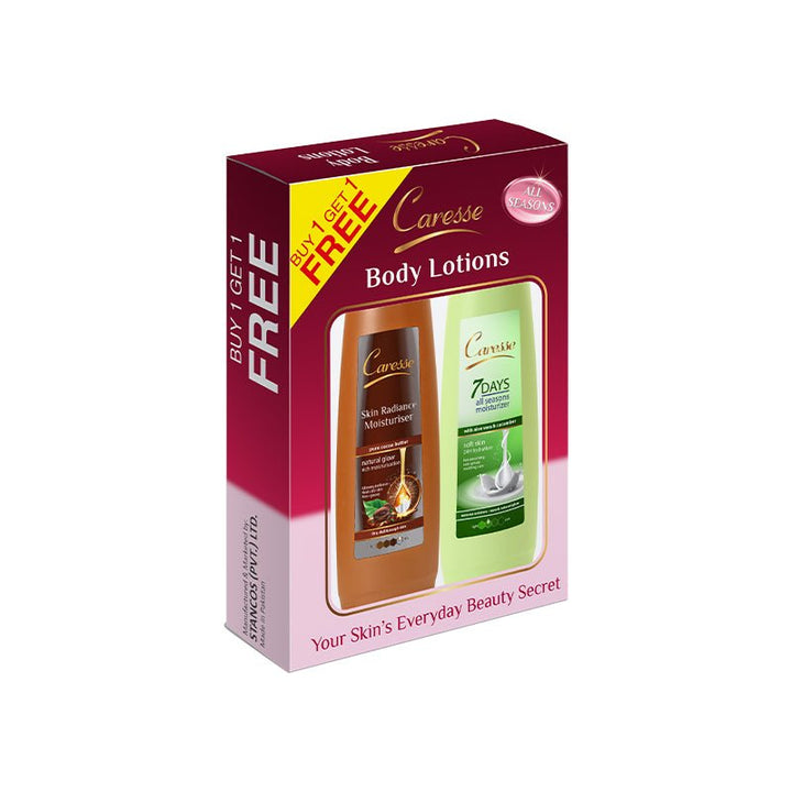 Best Lotions Buy1Get1 - 200ml Promo Pack Online In Pakistan - Caresse