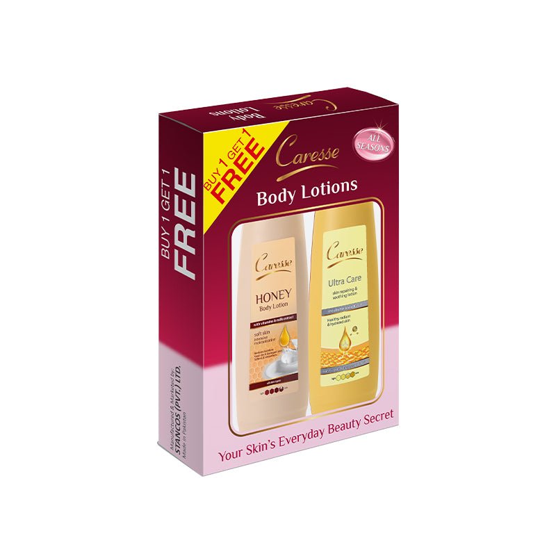 Best Lotions Buy1Get1 - 200ml Promo Pack Online In Pakistan - Caresse