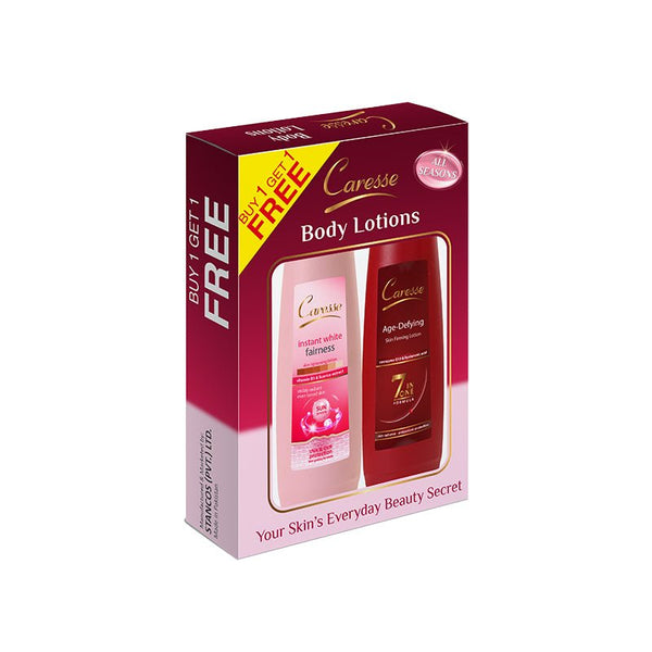 Best Lotions Buy1Get1 - 200ml Promo Pack Online In Pakistan - Caresse