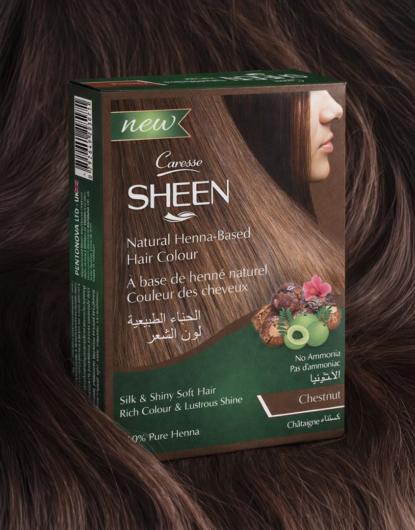 Best Natural Heena Based Hair Colour Chestnut 1 - PC PACK Online In Pakistan - Natural Heena