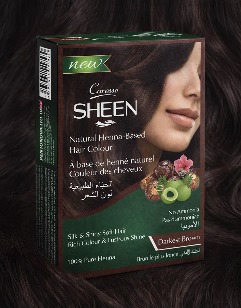 Best Natural Heena Based Hair Colour Dark Brown 1 - PC PACK Online In Pakistan - Natural Heena