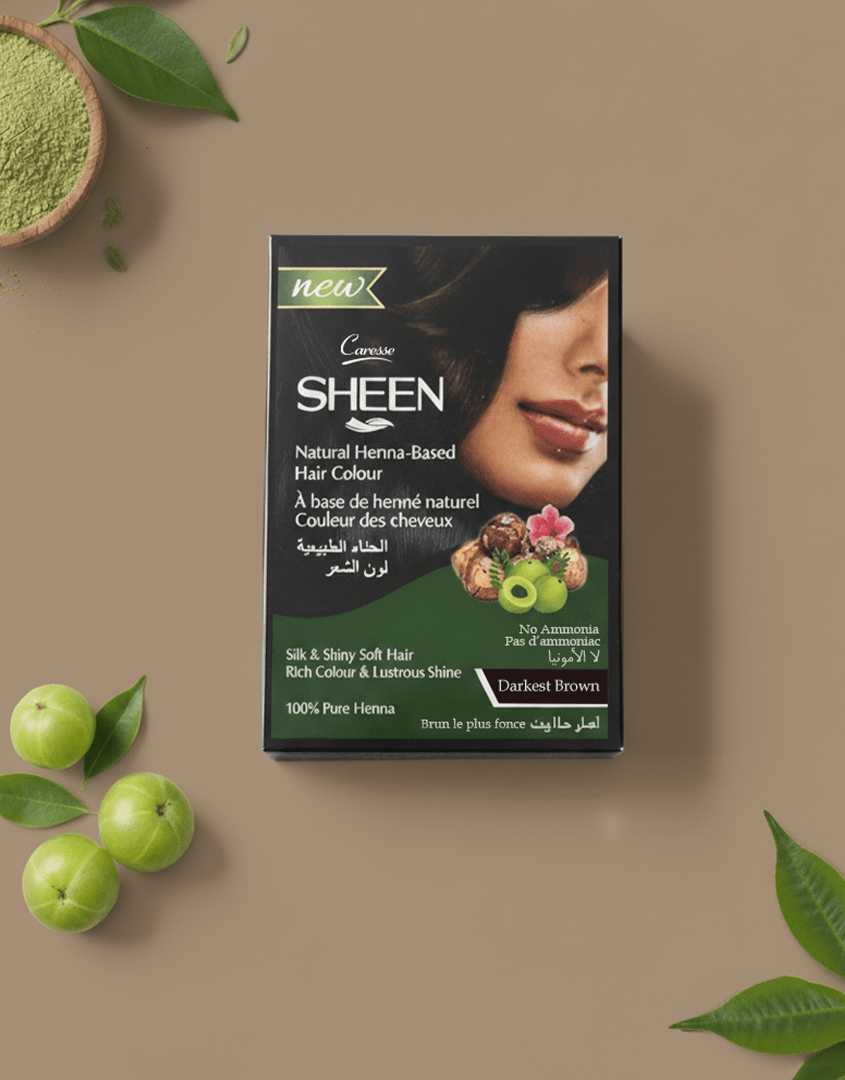 Best Natural Heena Based Hair Colour Dark Brown 6 - PC PACK Online In Pakistan - Natural Heena