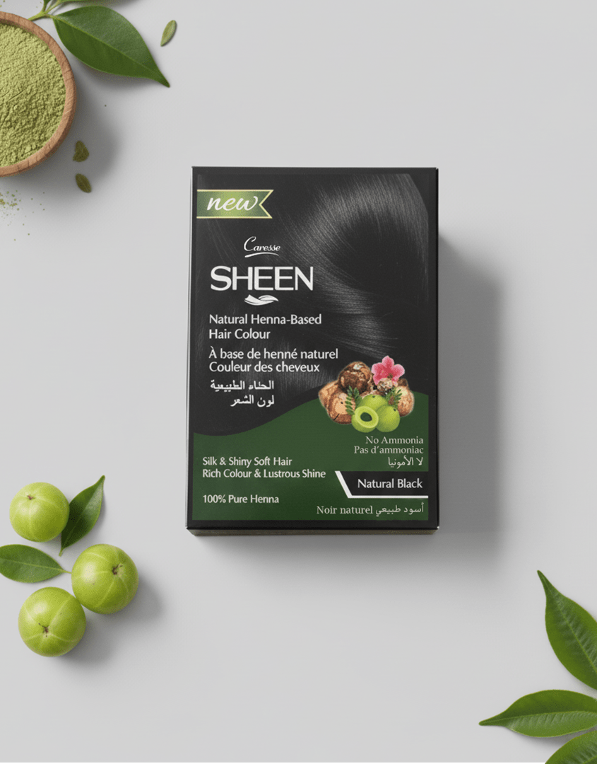 Best Natural Heena Based Hair Colour Natural Black 6 - PC PACK Online In Pakistan - Natural Heena