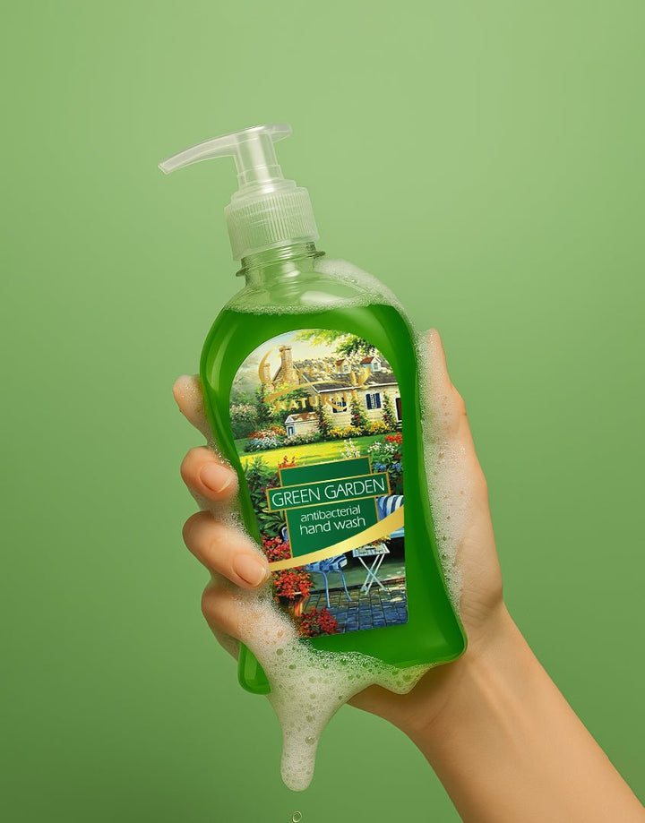 Best Naturals Green Garden Antibacterial Hand Wash Online In Pakistan - Caresse