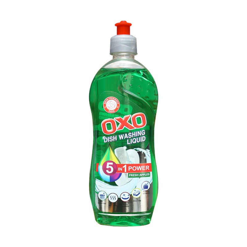 Best OXO 5 IN 1 POWERS DISH WASHING LIQUID FRESH APPLES Online In Pakistan - Dish Washing Liquid