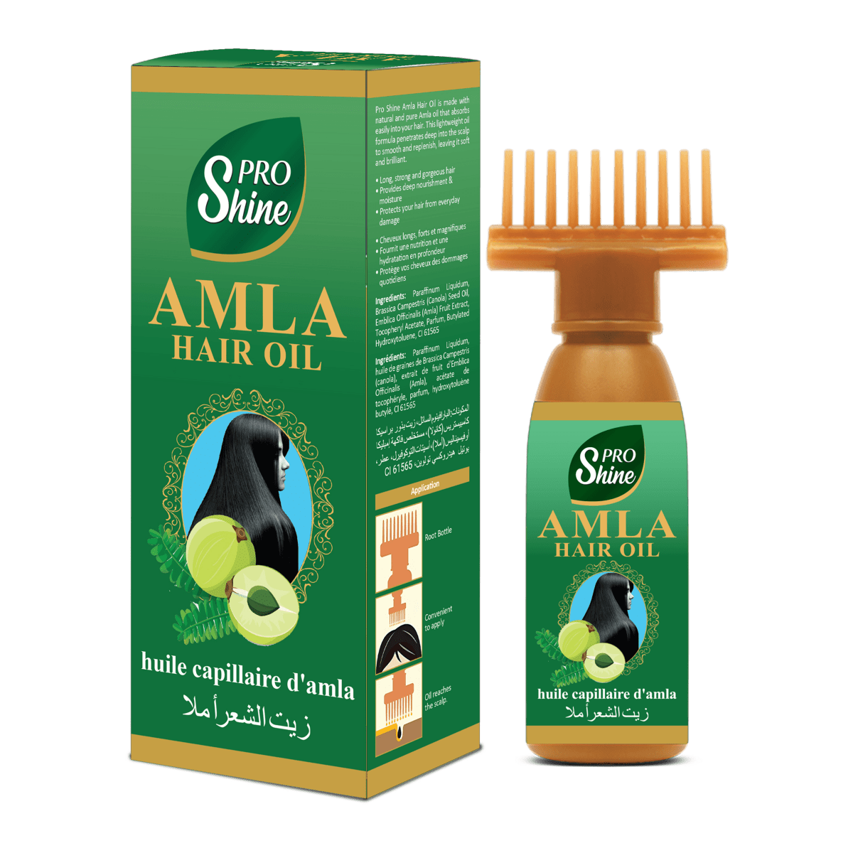 Best PRO SHINE HAIR OIL AMLA - 120ml (WIN BACHAT) Online In Pakistan - Win Bachat
