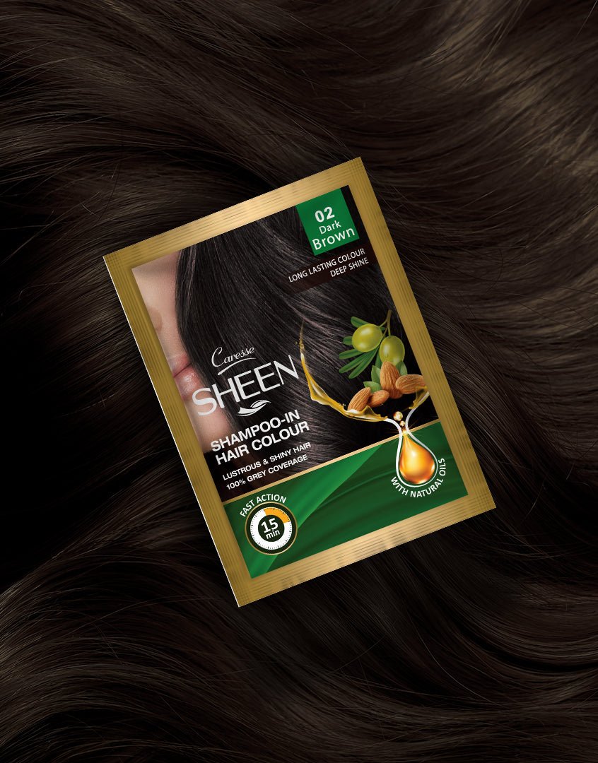Best Shampoo - In Hair Colour - Dark Brown 02 Online In Pakistan - Sheen
