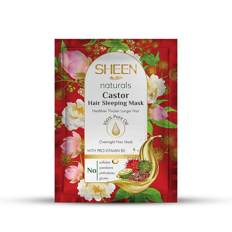 Best Sheen Naturals Hair Sleeping Mask Castor 30Gm Online In Pakistan - Win Bachat