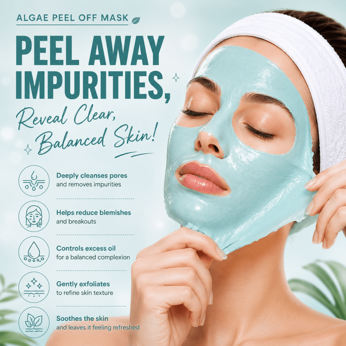 Best White Miracle Algae Peel Off Mask – Salicylic Acid Online In Pakistan - White Miracle