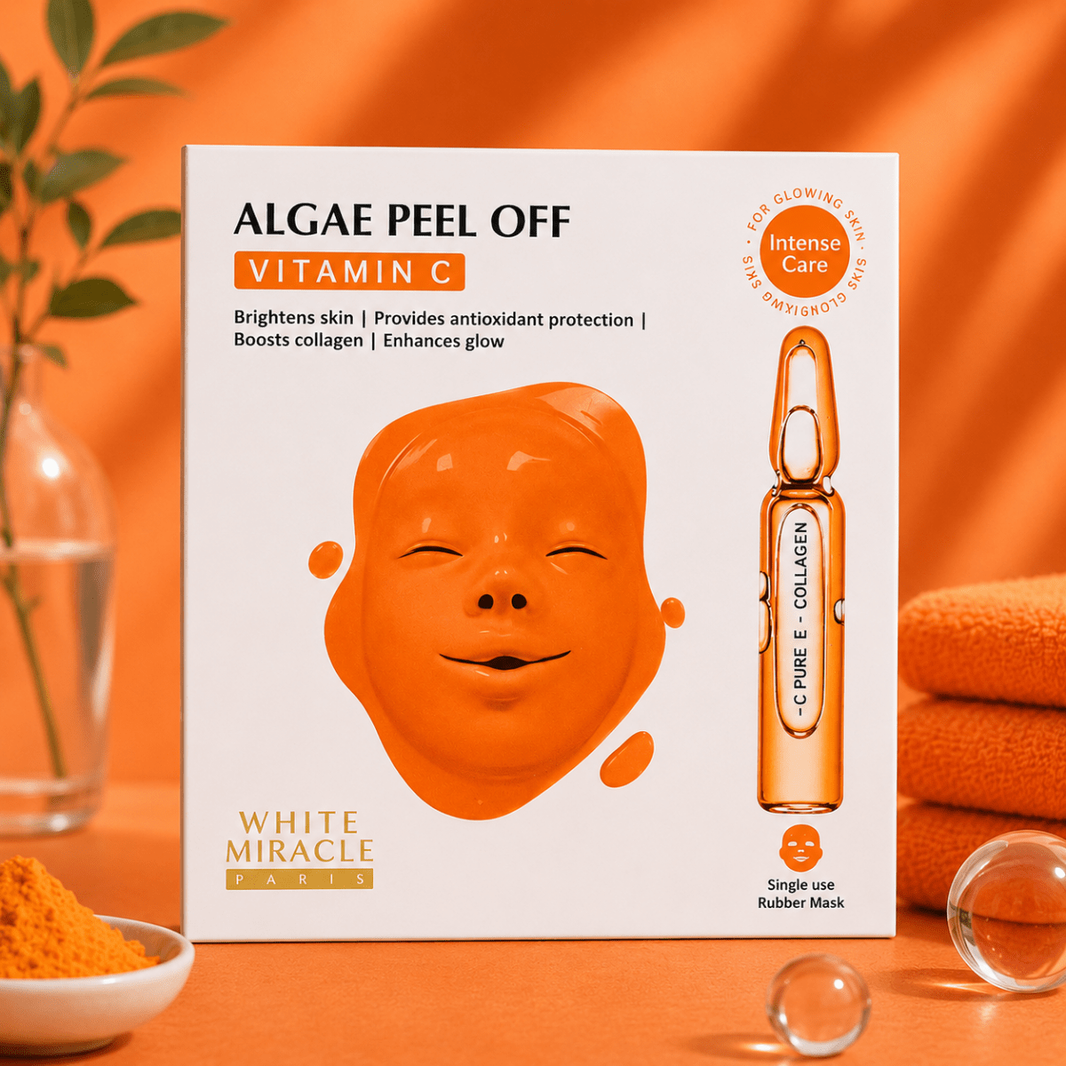 Best White Miracle Algae Peel Off Mask – Vitamin C Online In Pakistan - White Miracle
