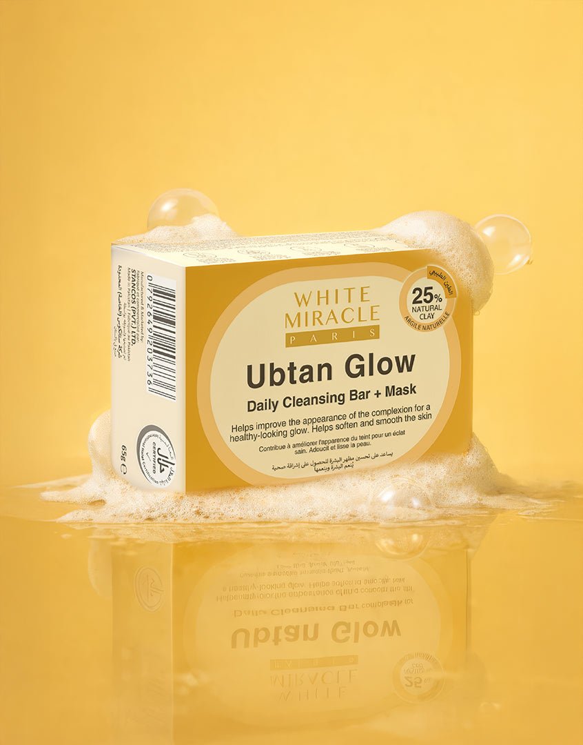 Best WHITE MIRACLE FACIAL BAR UBTAN GLOW - 65 g Online In Pakistan - Caresse