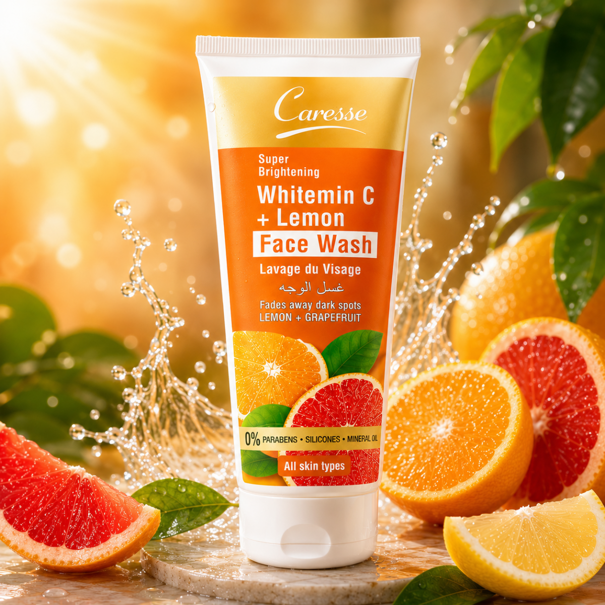 Best Whitemin C + Lemon Facewash Online In Pakistan - Caresse