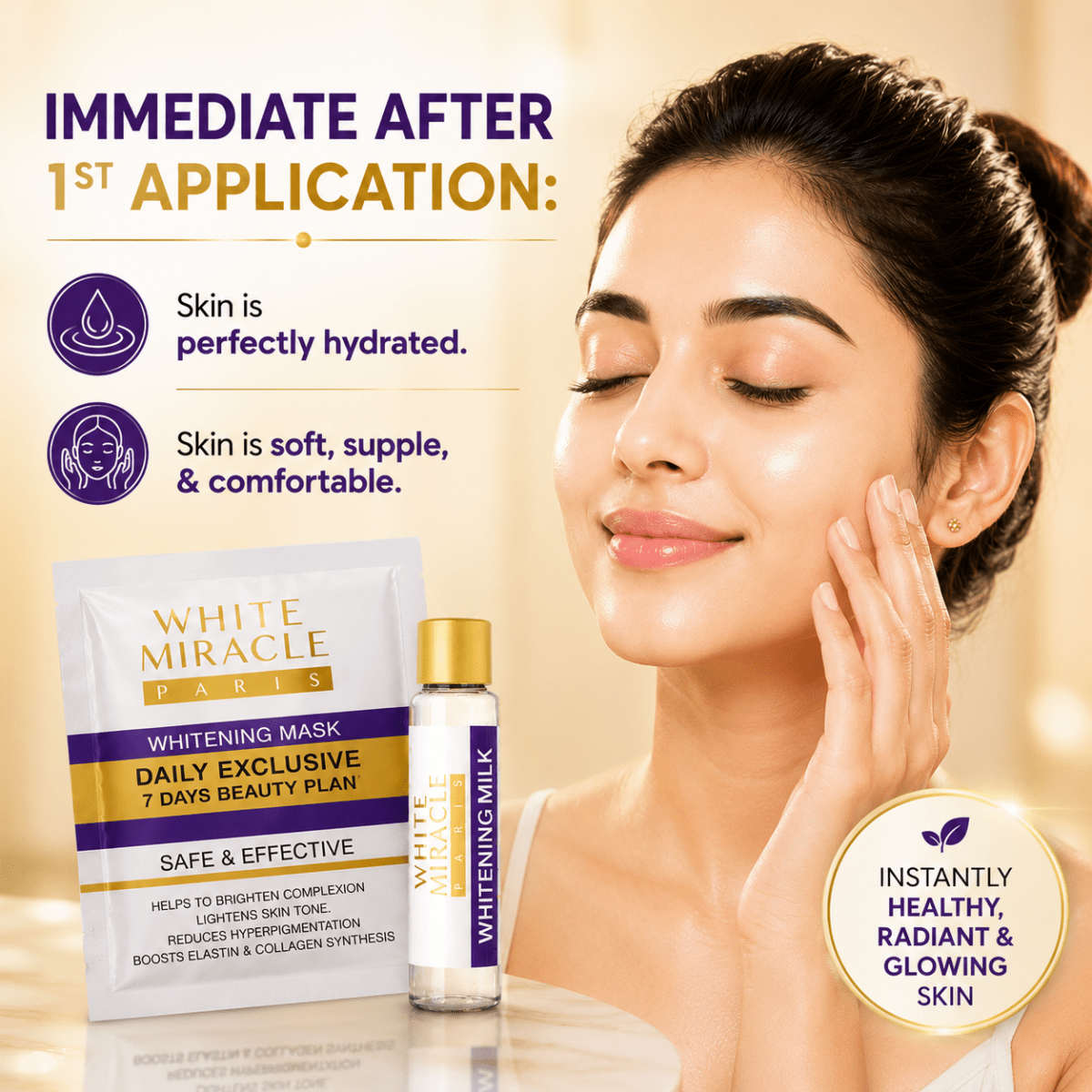 Best Whitening Mask - 15gm Online In Pakistan - White Miracle